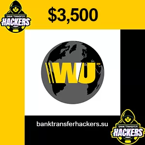 $3,500 Western Union Transfer